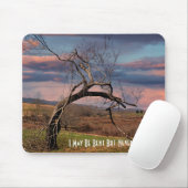 腰が曲がったけれども折れない マウスパッド (マウス)