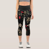 腰の強い下駄 カプリレギンス (正面)