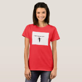 腰の時間の巻き上げ Tシャツ (正面フル)
