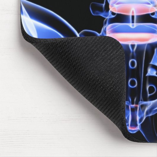 腰の骨 マウスパッド (コーナー)