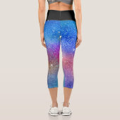 腰の高い カプリレギンス (裏面)