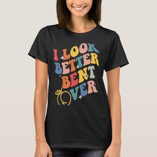 腰を曲げた方が好い Tシャツ (正面)