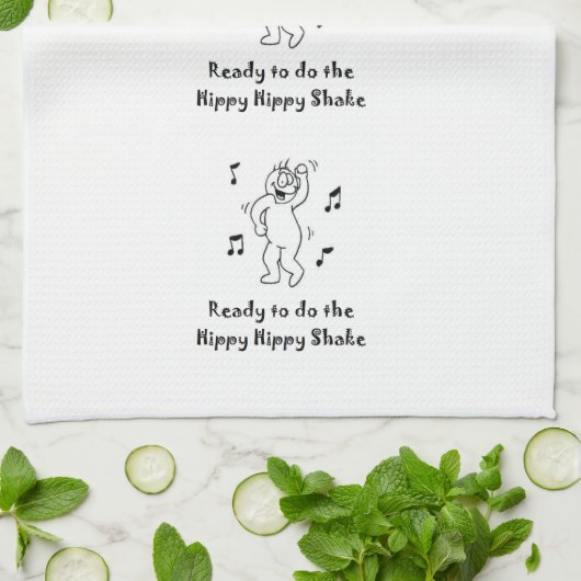 腰回りが大きで腰回りが大きな振動-おもしろいな後お尻の外科 キッチンタオル (折り畳み)