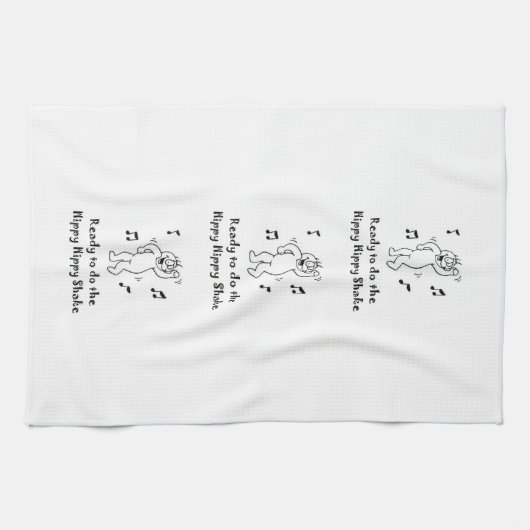 腰回りが大きで腰回りが大きな振動-おもしろいな後お尻の外科 キッチンタオル (横)