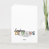 腰回りが大きな休日 シーズンカード (裏面)