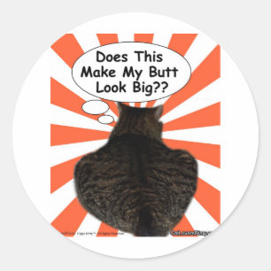 腰回りが大きな子猫はこれをさせます私のお尻の一見を大きくしますか。 ラウンドシール