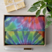 腰回りが大きな平和レトロ60s絞り染め 薄葉紙 (ギフト)