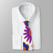 腰回りが大きな虹の花 ネクタイ (タイ)