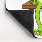 【腰掛けカエル】Sitting frog マウスパッド (コーナー)