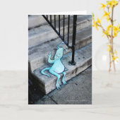 腰掛けナメクジ カード (黄色い花)