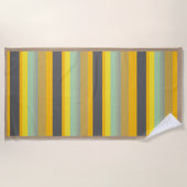 腰掛けビーチタオル | m3galleryStudio ビーチタオル (正面)