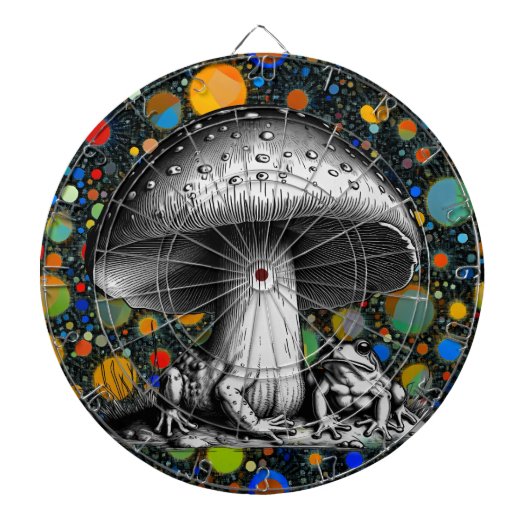 腰掛 ダーツボード (正面)