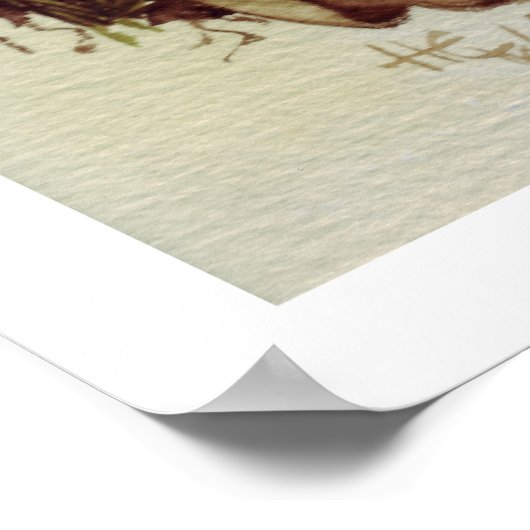 腰掛 ポスター (角)