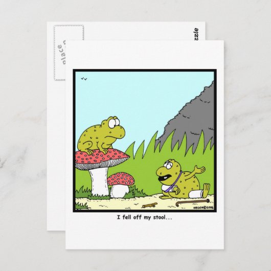 腰掛 ポストカード (正面/裏面)