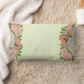 腰枕の牡丹の盛り合わせ ランバークッション (ブランケット)