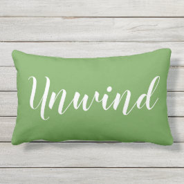 腰枕を解く アウトドアクッション