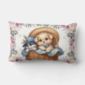 腰枕パーソナライズされた寄り ランバークッション (裏面)