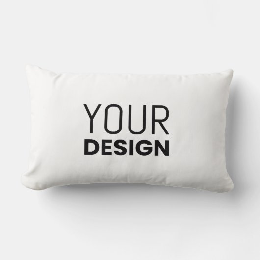 腰枕13インチx 21インチ ランバークッション (正面)