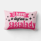 腰枕13インチx 21インチ ランバークッション (裏面)