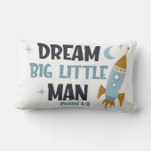 腰枕13インチx 21インチ ランバークッション (裏面)