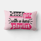 腰枕13インチx 21インチ ランバークッション (裏面)