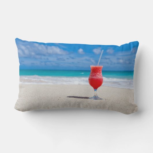 腰枕13インチx 21インチ ランバークッション (裏面)