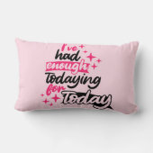 腰枕13インチx 21インチ ランバークッション (裏面)