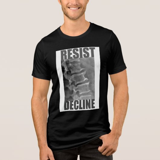 腰痛 トライブレンドTシャツ (正面)