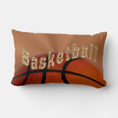 腰神経のバスケットボールの枕 ランバークッション (裏面)