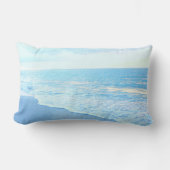 腰神経のビーチの装飾用クッションの豪華な青緑 ランバークッション (正面)