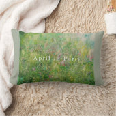 腰神経の枕: パリの4月 ランバークッション (ブランケット)