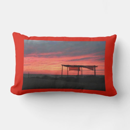 腰神経の枕 ランバークッション (正面)