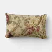 腰神経の装飾用クッションのビクトリアンなバラ ランバークッション (裏面)