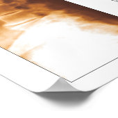 腰部スペインの脊髄変性ポスター ポスター (角)