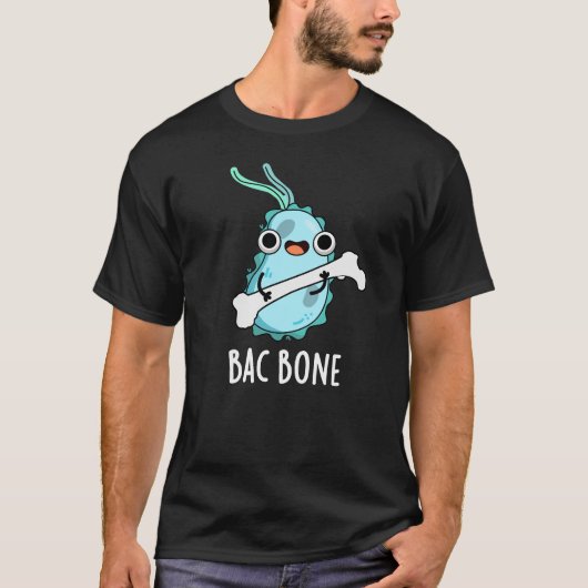 腰骨おもしろい菌パン Tシャツ (正面)