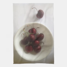 腸さくらんぼ キッチンタオル