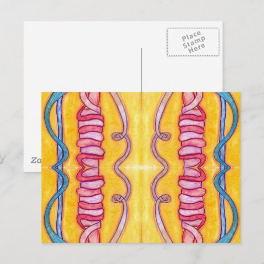 腸はがき ポストカード (正面/裏面)