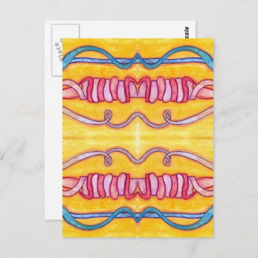 腸はがき ポストカード (正面/裏面)