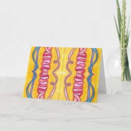 腸グリーティングカード カード