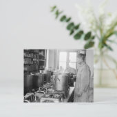 腸チフス病： 1917年 ポストカード (スタンド正面)