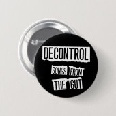 腸ボタンからの歌 缶バッジ (正面&裏面)