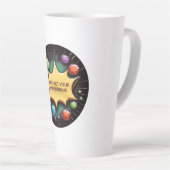 腸内保護の健康のための微生物学 カフェラテマグ (右アングル)