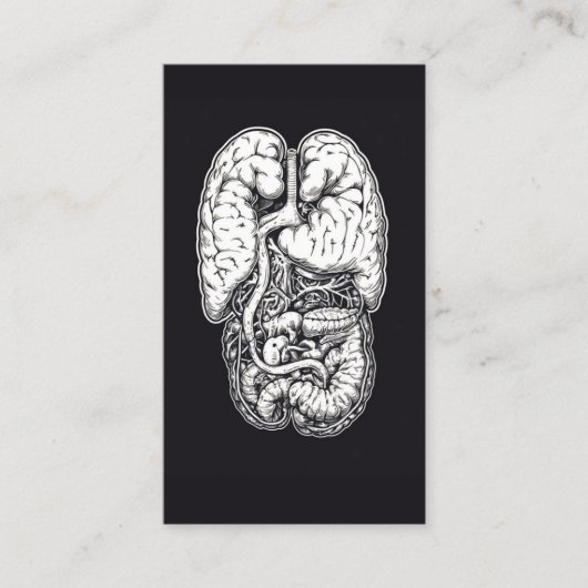 腸内健康医マイクロバイオタ専門家 名刺 (正面)