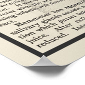 腸解剖学アートプリント#8 Medical Decor ポスター (角)