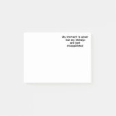 腹がへった ポストイット (正面)