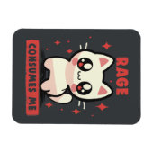 腹が立って堪らない マグネット (横)