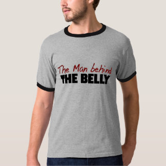 腹の後ろの人 Tシャツ