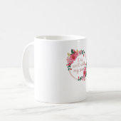 腹の花は好おもしろいい コーヒーマグカップ (正面左)