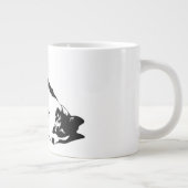 腹を満たす大喜び ジャンボコーヒーマグカップ (右)