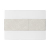 腹バンドを結婚しているシックな南マグノリア 招待状ベリーバンド (裏面例)